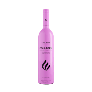 Colagen Natural Lichid DuoLife, imagine principală produs, flacon colagen lichid DuoLife pe fundal alb curat, unghi frontal.