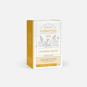 Turița Mare Györgytea, imagine principală produs, pungă ceai medicinal cu turiță mare pe fundal alb curat, unghi frontal.
