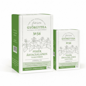 Amestec Urzică Moartă Albă Ceai Alcalinizant Györgytea Nr.56, imagine principală produs, pungă ceai alcalinizant pe fundal alb.